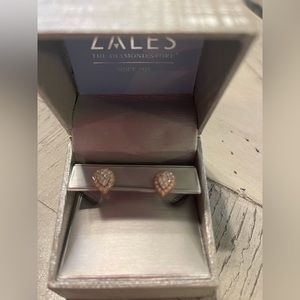 Zales Composite Diamond Pear Shaped Earrings